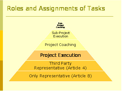 REACh Roles and Assignment of Tasks